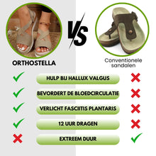 Afbeelding in Gallery-weergave laden, OrthoStella - Ergonomische pijnverlichtende sandalen voor vrouwen – Speciale Actie 1+1 Gratis