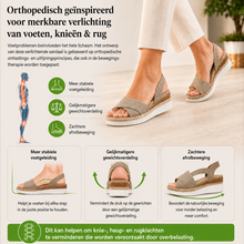 Afbeelding in Gallery-weergave laden, OrthoStella - Pijnverlichtende comfortsandalen | Antislip & lichtgewicht