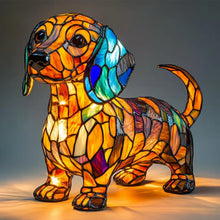 Afbeelding in Gallery-weergave laden, Lumihond - handgemaakte lichtgevende lamp die harten laat stralen - original