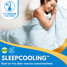 Afbeelding in Gallery-weergave laden, SleepCooling - Verkoelende deken voor koelere zomernachten
