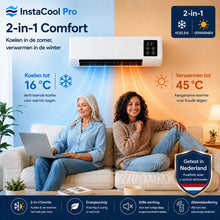 Afbeelding in Gallery-weergave laden, InstaCool Pro – Airco & Verwarming – Geen Installatie Nodig | 2-in-1 | Voor ruimtes tot 51 m²