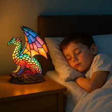 Afbeelding in Gallery-weergave laden, LichtDraak - handgemaakte lamp die harten laat stralen
