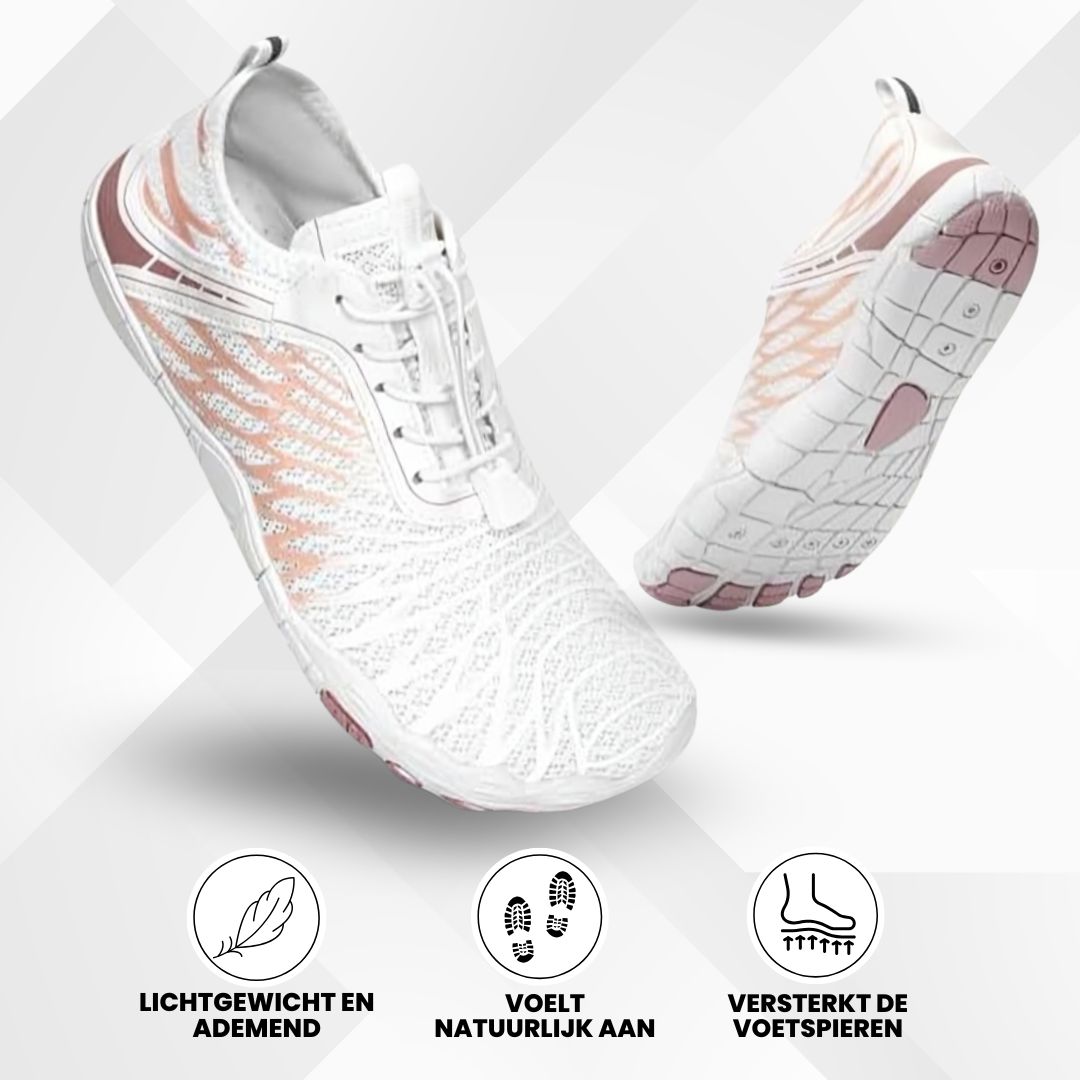 FloraX Pro - ergonomische, pijnverlichtende en waterdichte barefoot schoenen