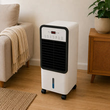 Afbeelding in Gallery-weergave laden, VrijKlima Max - Mobiele allround airconditioner – Koelen in de zomer, verwarming in de winter | Geen installatie nodig
