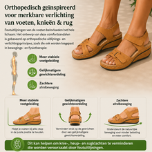 Afbeelding in Gallery-weergave laden, OrthoLine - Pijnverlichtende Comfortsandalen | Ergonomisch voetbed · Antislip · Vederlicht
