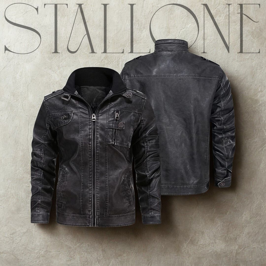Stallone - Hoogwaardige Leren Jas