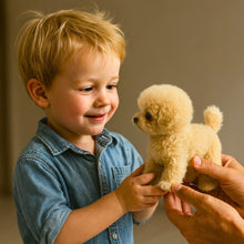 Afbeelding in Gallery-weergave laden, Bruno – Een levensechte knuffelhond die blaft, loopt en reageert
