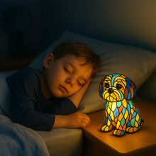 Afbeelding in Gallery-weergave laden, Lumihond - handgemaakte lichtgevende lamp die harten laat stralen
